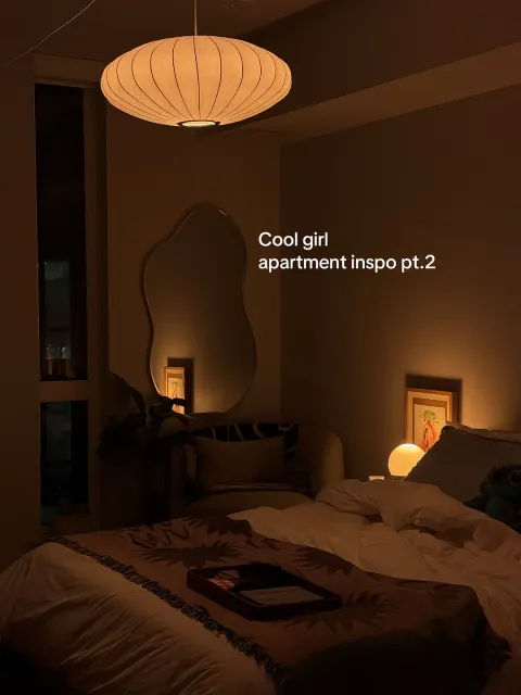 TikTok slideshow cover: Cool Girl Apartment Inspo Pt. 2