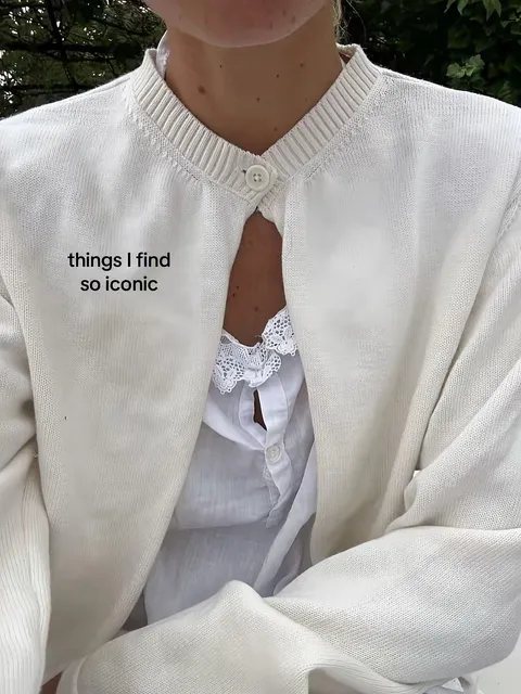 TikTok slideshow cover: things I find so iconic