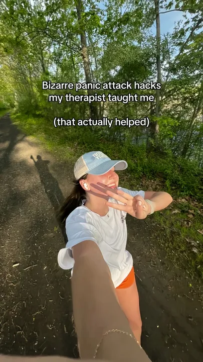 TikTok slideshow cover: Bizarre panic attack hacks