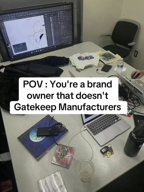 TikTok slideshow cover: Brand owner perspective on manufacturers