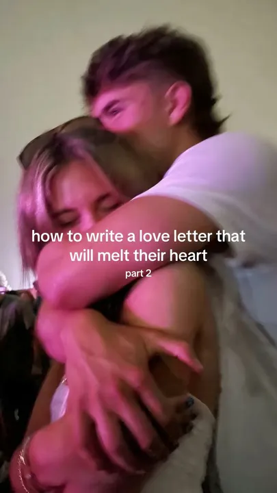 TikTok slideshow cover: How to write a love letter that will melt their heart part 2