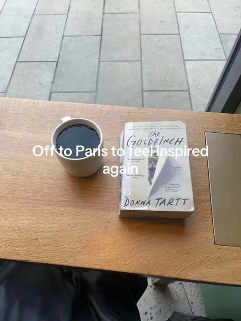 TikTok slideshow cover: Off to Paris to feel inspired again