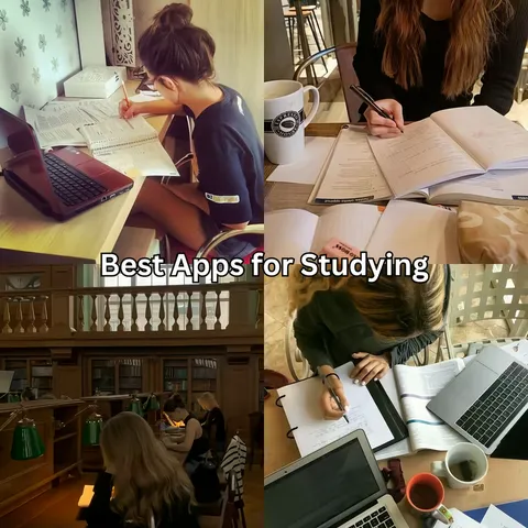 TikTok slideshow cover: Best Apps for Studying