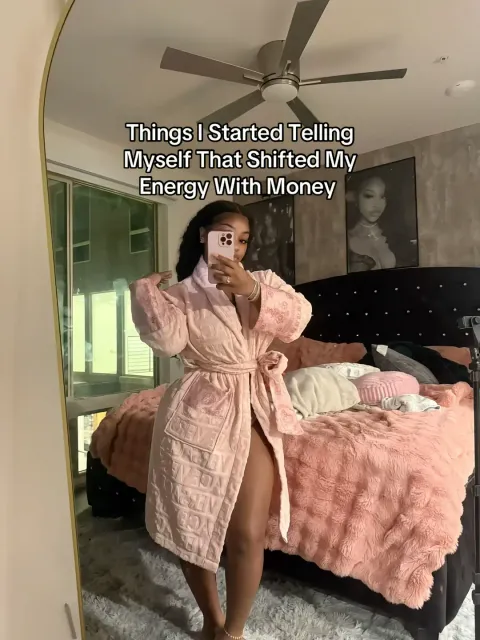 TikTok slideshow cover: Things I Started Telling Myself That Shifted My Energy With Money