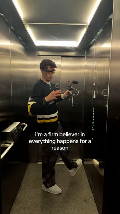 TikTok slideshow cover: I'm a firm believer in everything happens for a reason