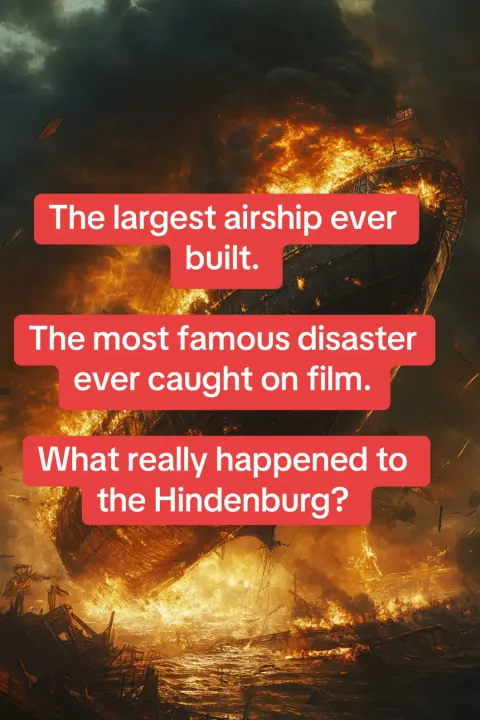 TikTok slideshow cover: The Hindenburg