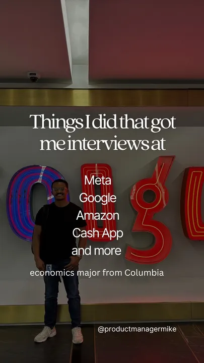TikTok slideshow cover: How to get interviews at top companies