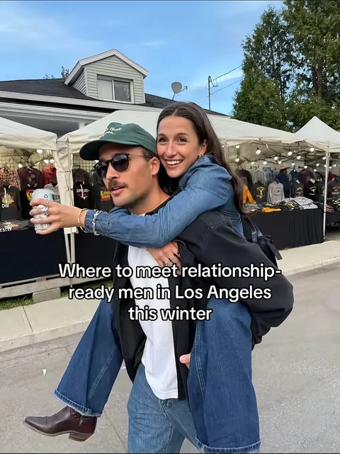 TikTok slideshow cover: Where to meet relationship-ready men in Los Angeles this winter
