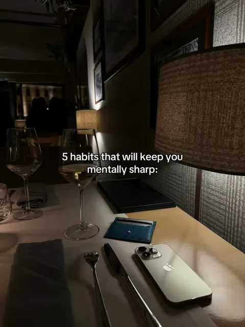 Cover der TikTok-Slideshow: 5 habits that will keep you mentally sharp