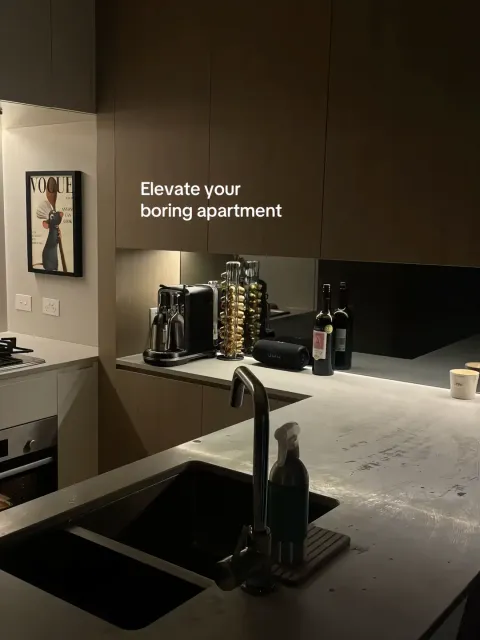 TikTok slideshow cover: Elevate your boring apartment