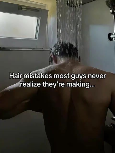 TikTok slideshow cover: Hair mistakes most guys never realize they're making...