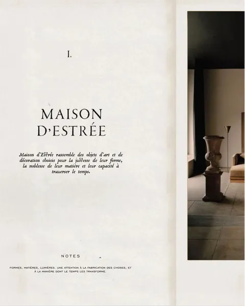 TikTok slideshow cover: MAISON D'ESTRÉE