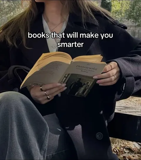 TikTok slideshow cover: Books that will make you smarter