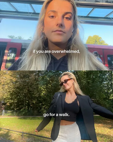 Original slideshow: If you are overwhelmed, go for a walk