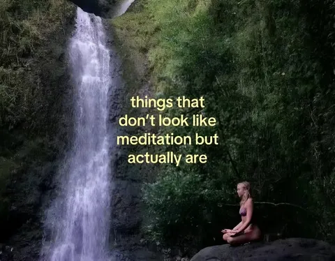 TikTok slideshow cover: Meditation Alternatives