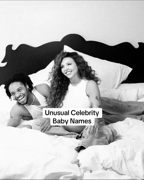 TikTok slideshow cover: Unusual Celebrity Baby Names