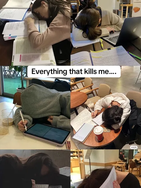 TikTok slideshow cover: Everything that kills me....