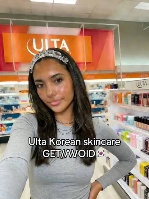 Original slideshow: Ulta Korean skincare GET/AVOID