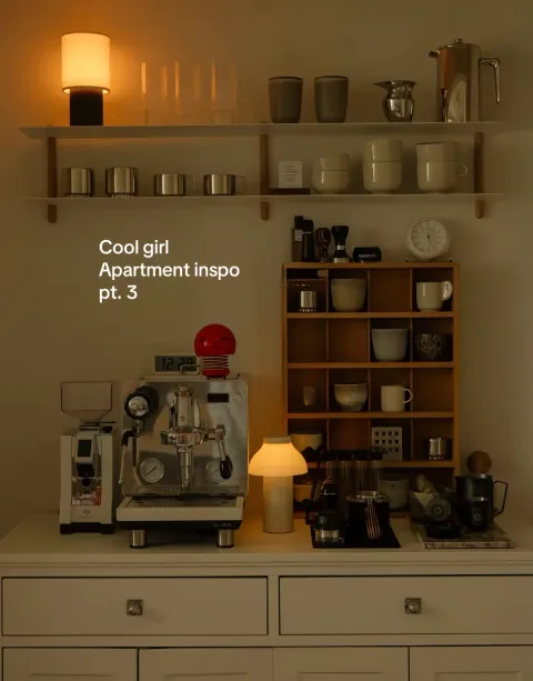 TikTok slideshow cover: Cool girl Apartment inspo pt. 3