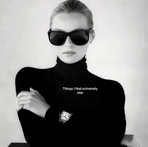 TikTok slideshow cover: Things I find extremely chic