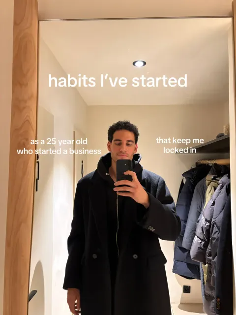 Cover der TikTok-Slideshow: Habits I've started
