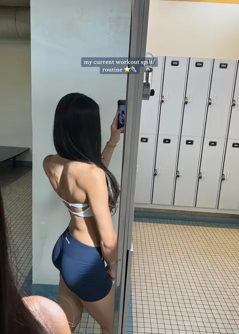 Original slideshow: My current workout split/routine
