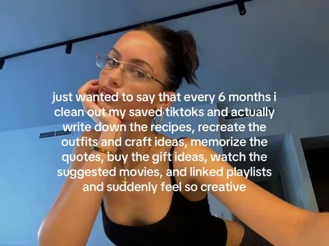 TikTok slideshow cover: TikTok organization habit