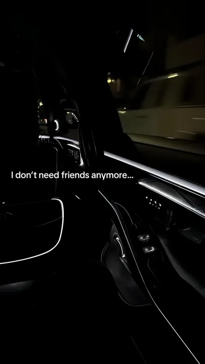 Original slideshow: I don't need friends anymore...