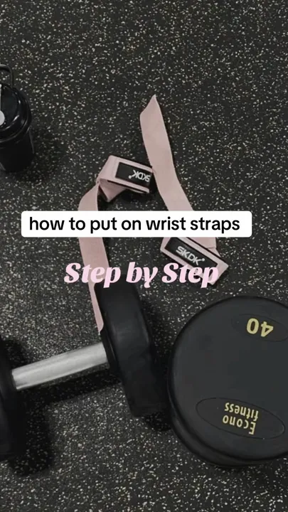 Original slideshow: how to put on wrist straps Step by Step