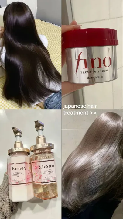 Original slideshow: Japanese hair treatment
