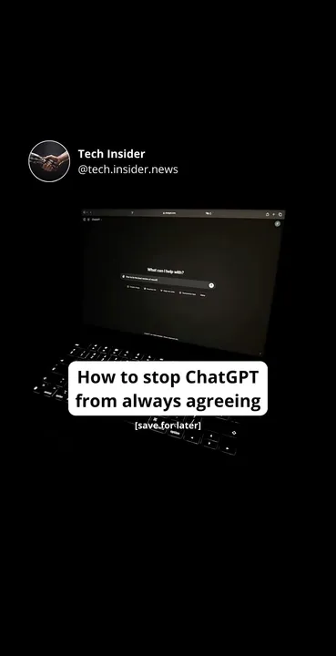 Original slideshow: How to stop ChatGPT from always agreeing