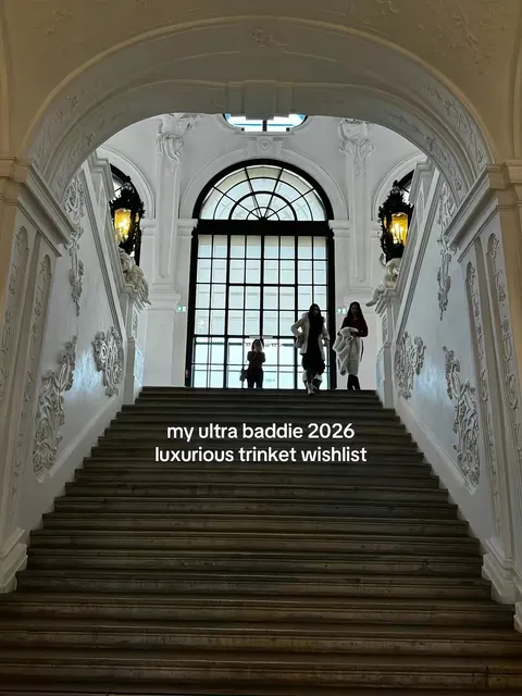 TikTok slideshow cover: My Ultra Baddie 2026 Luxurious Trinket Wishlist
