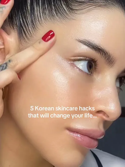 Portada del carrusel de TikTok: 5 Korean skincare hacks