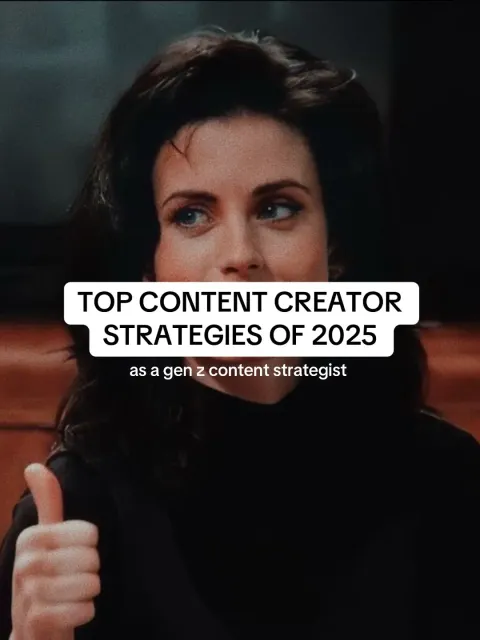 Original slideshow: Top content creator strategies of 2025