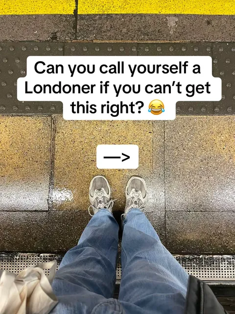 TikTok slideshow cover: Londoner trivia challenge