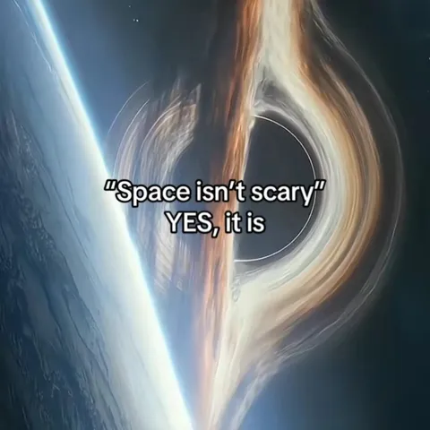 TikTok slideshow cover: Space isn't scary