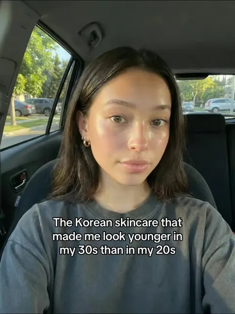 TikTok slideshow cover: The Korean skincare that made me look younger in my 30s than in my 20s