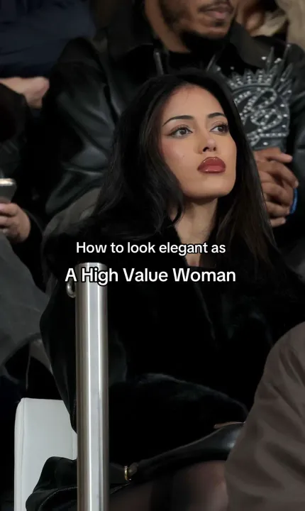 TikTok slideshow cover: How to look elegant as A High Value Woman