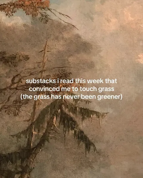 TikTok slideshow cover: Substacks I read this week