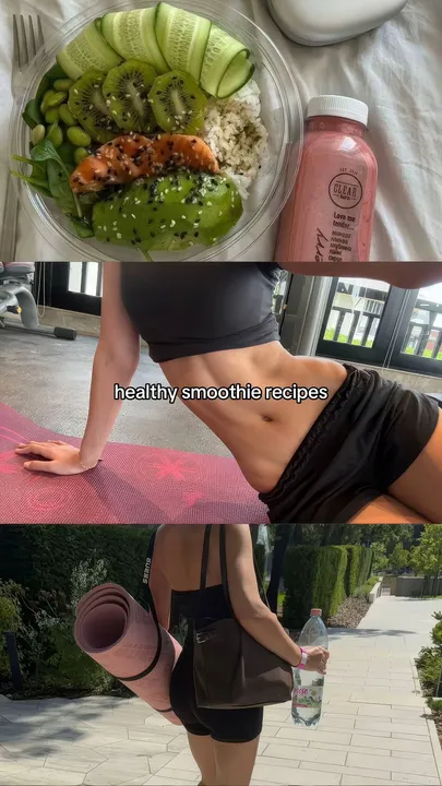 TikTok slideshow cover: Healthy Smoothie Recipes