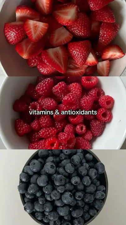 TikTok slideshow cover: Vitamins & Antioxidants
