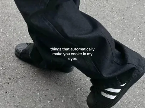 TikTok slideshow cover: Things that automatically make you cooler in my eyes