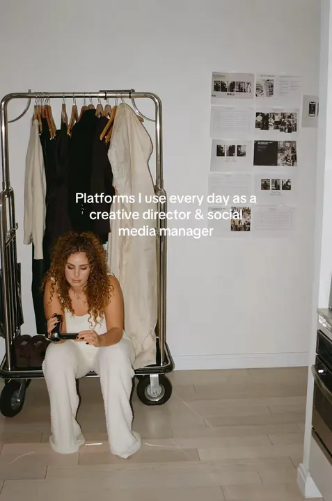 TikTok slideshow cover: Creative Director Platforms