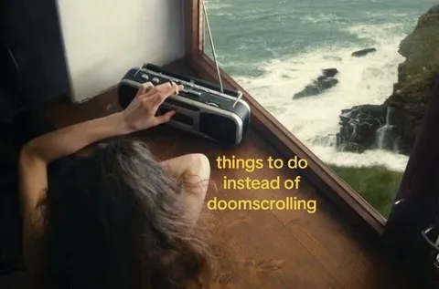 Original slideshow: Alternatives to Doomscrolling