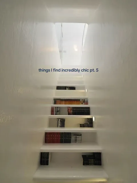 TikTok slideshow cover: things I find incredibly chic pt. 5