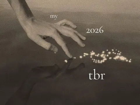 TikTok slideshow cover: my 2026 tbr