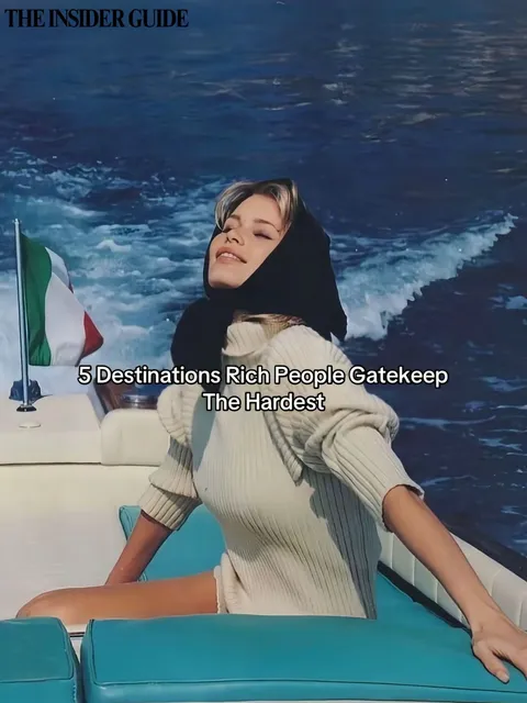 Cover der TikTok-Slideshow: 5 Destinations Rich People Gatekeep The Hardest