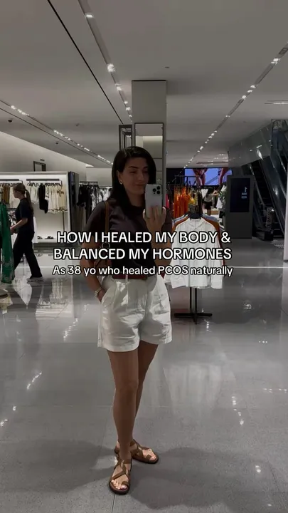 TikTok slideshow cover: Healing PCOS naturally