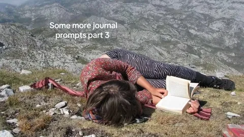 TikTok slideshow cover: Some more journal prompts part 3