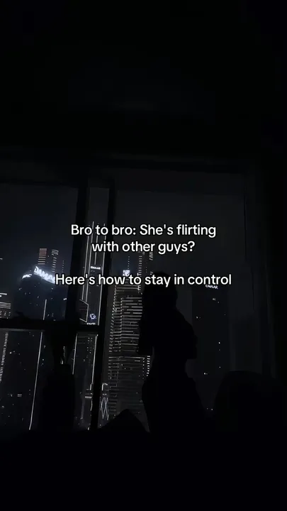 TikTok slideshow cover: Staying in control when she flirts